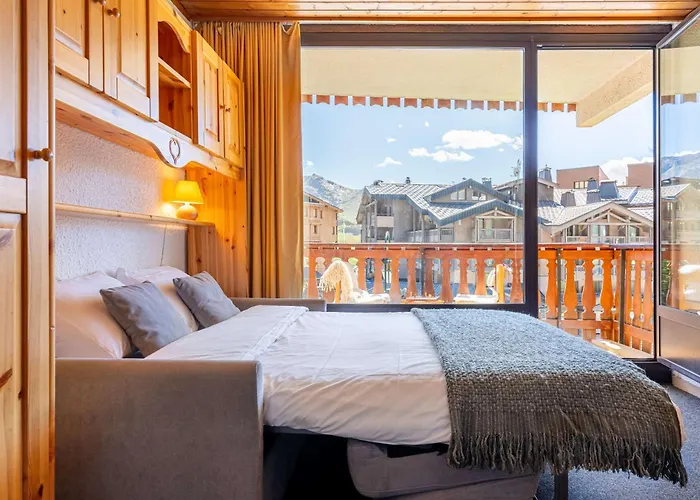 Cosy In Heart Of Val Thorens, In-out With Wifi 公寓 *